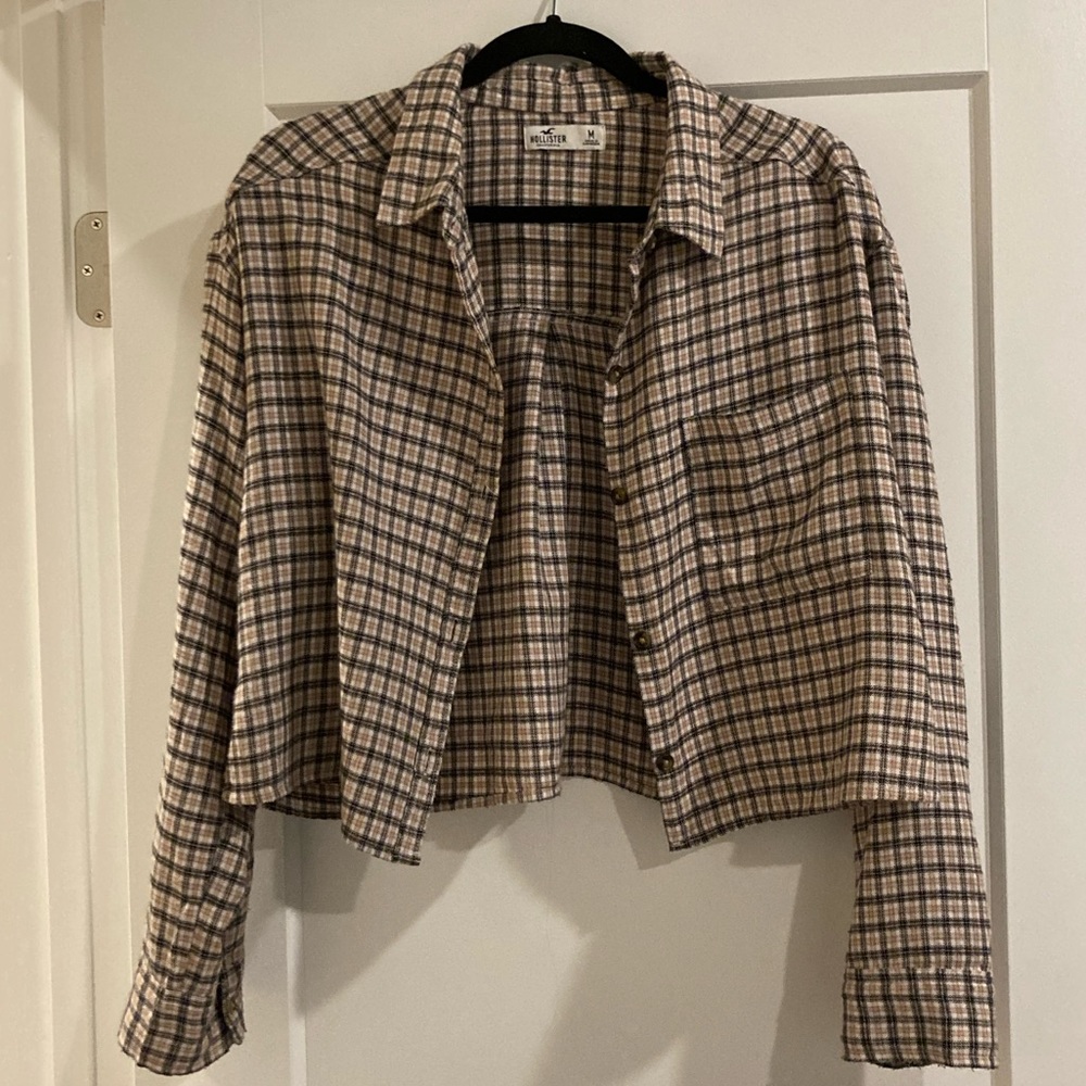 Hollister Cropped Flannel